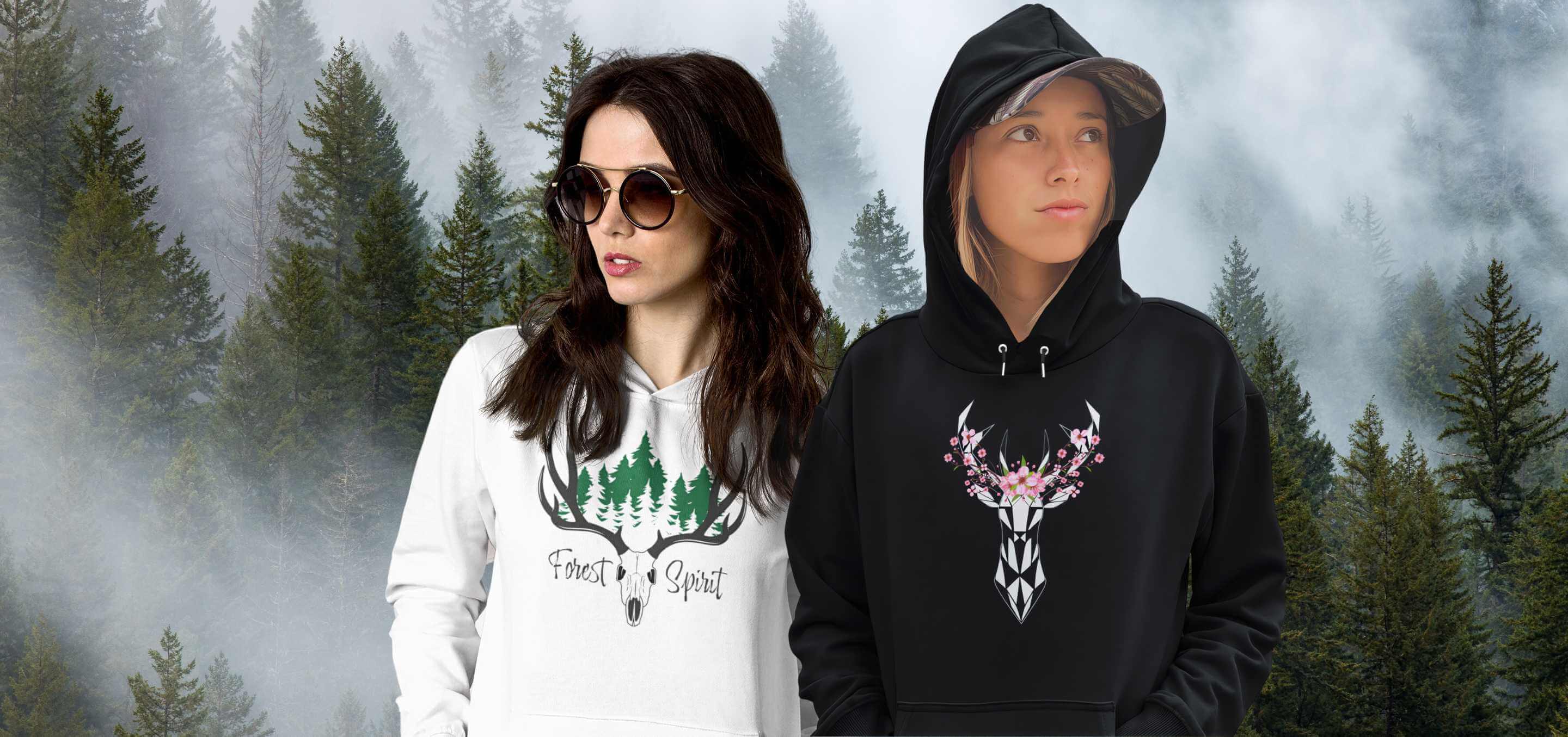 Mystische Damen Hoodies