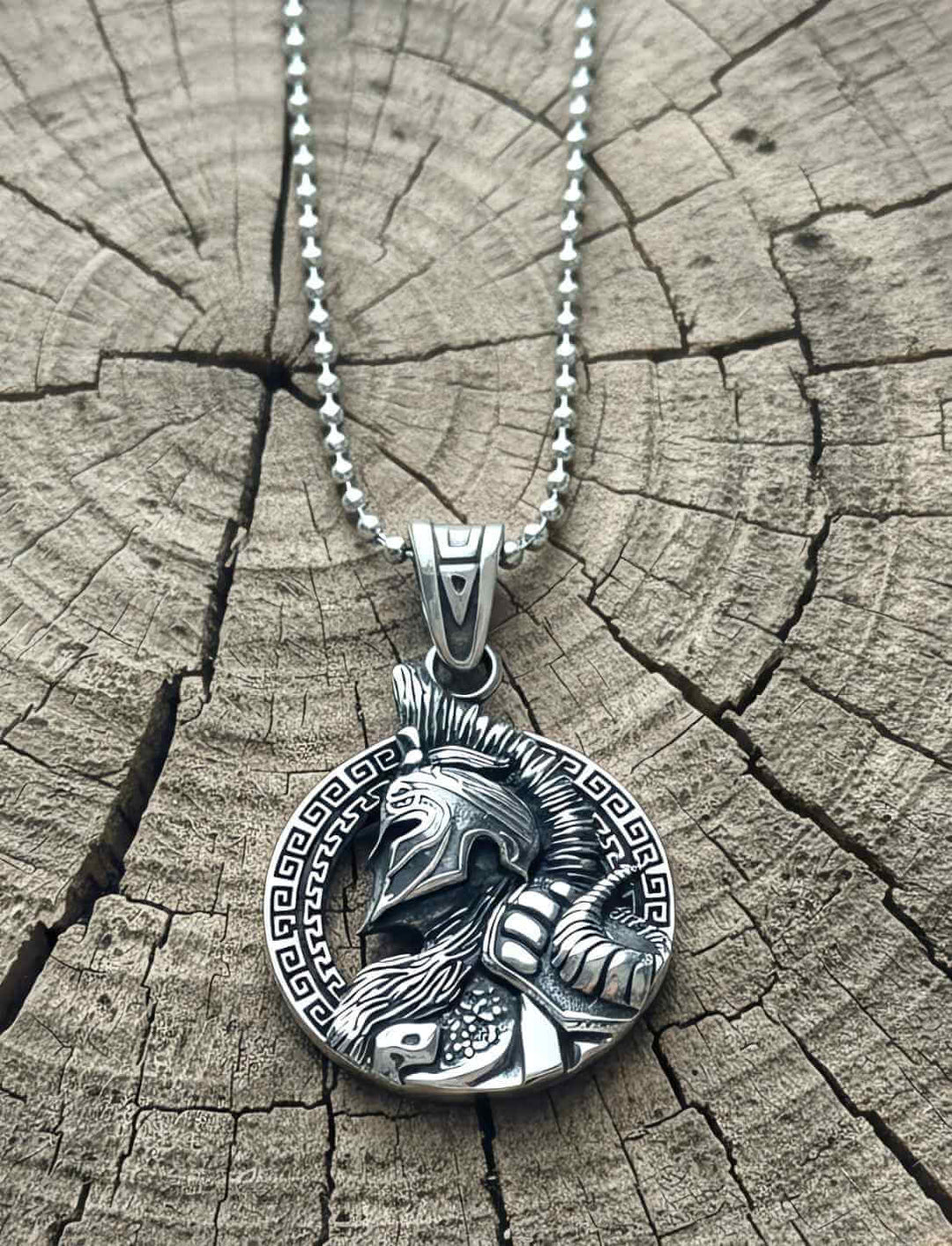 Achilles – Held von Troja - Edelstahlanhänger