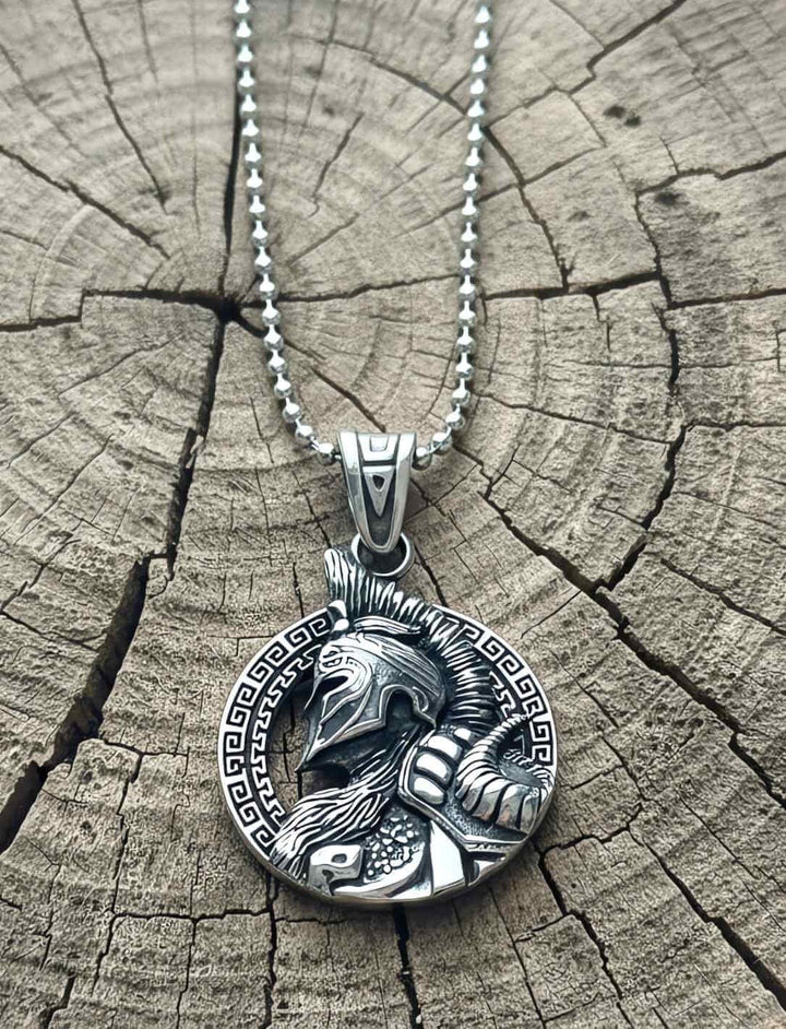 Achilles – Held von Troja - Edelstahlanhänger