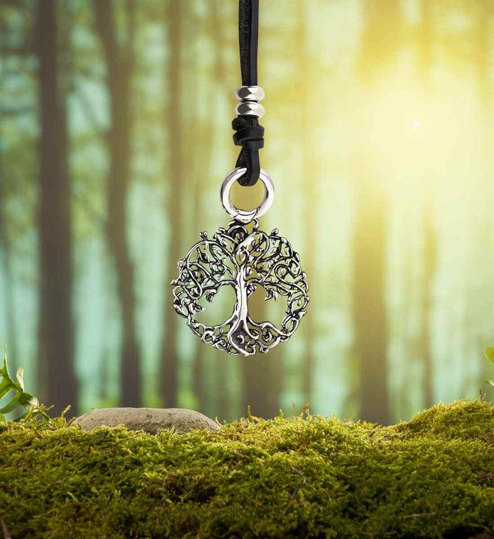 Baum des Lebens - Silber Medaillon - runental