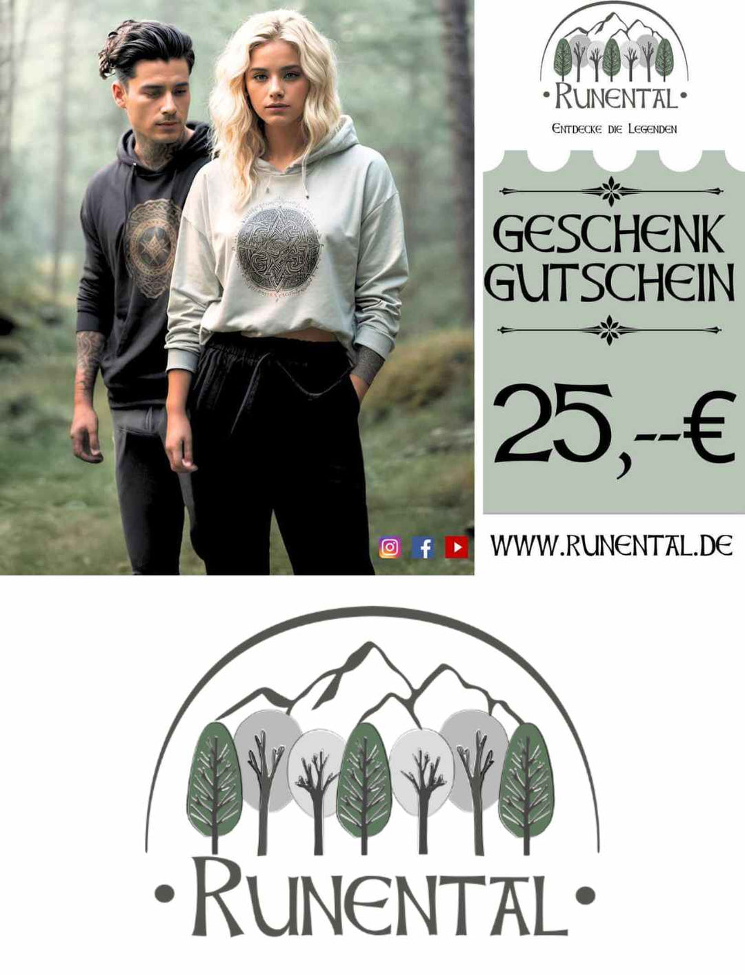 Runental Geschenkgutschein 25€