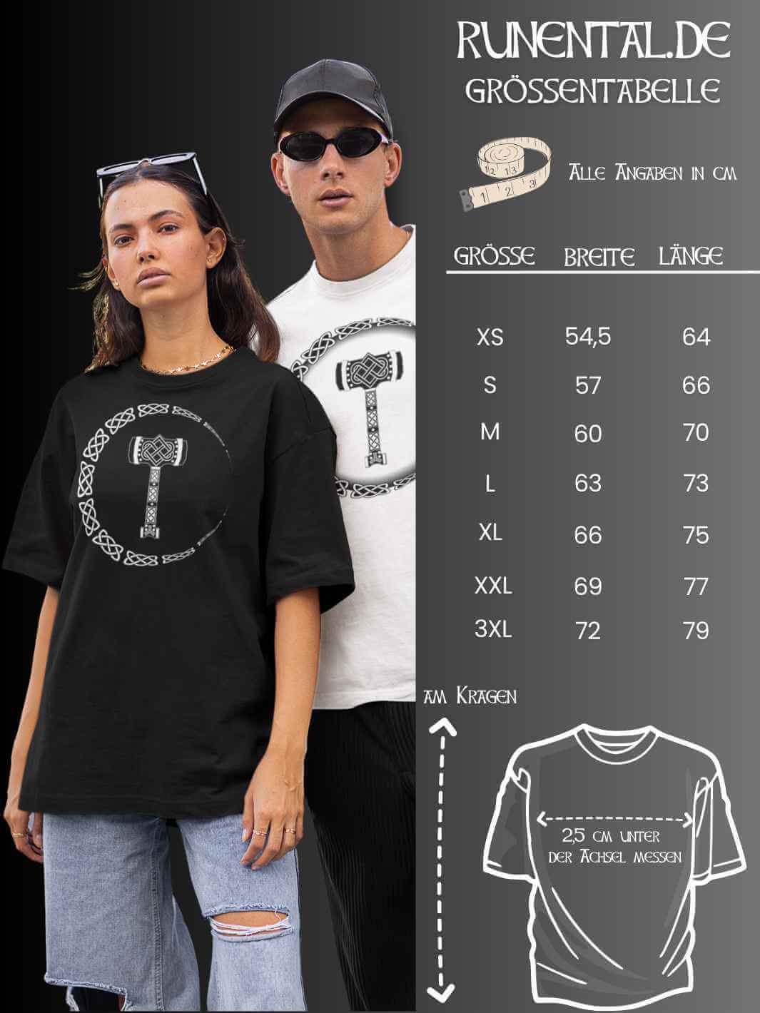 Thor's Legacy - Premium Organic Oversized Shirt - runental