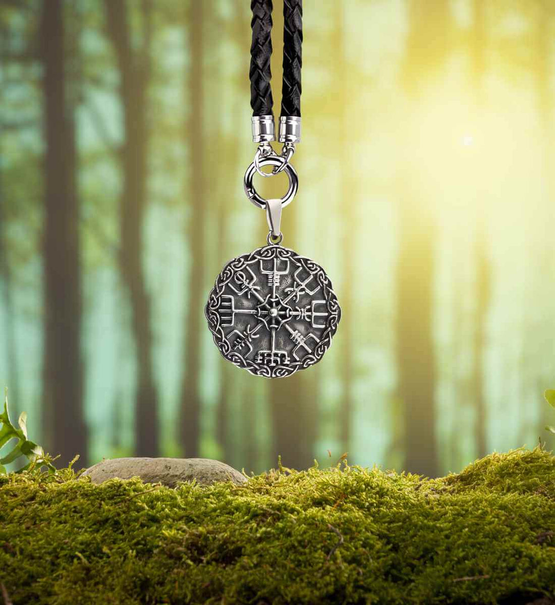 Leitstern des Nordens - Silber Medallion - runental