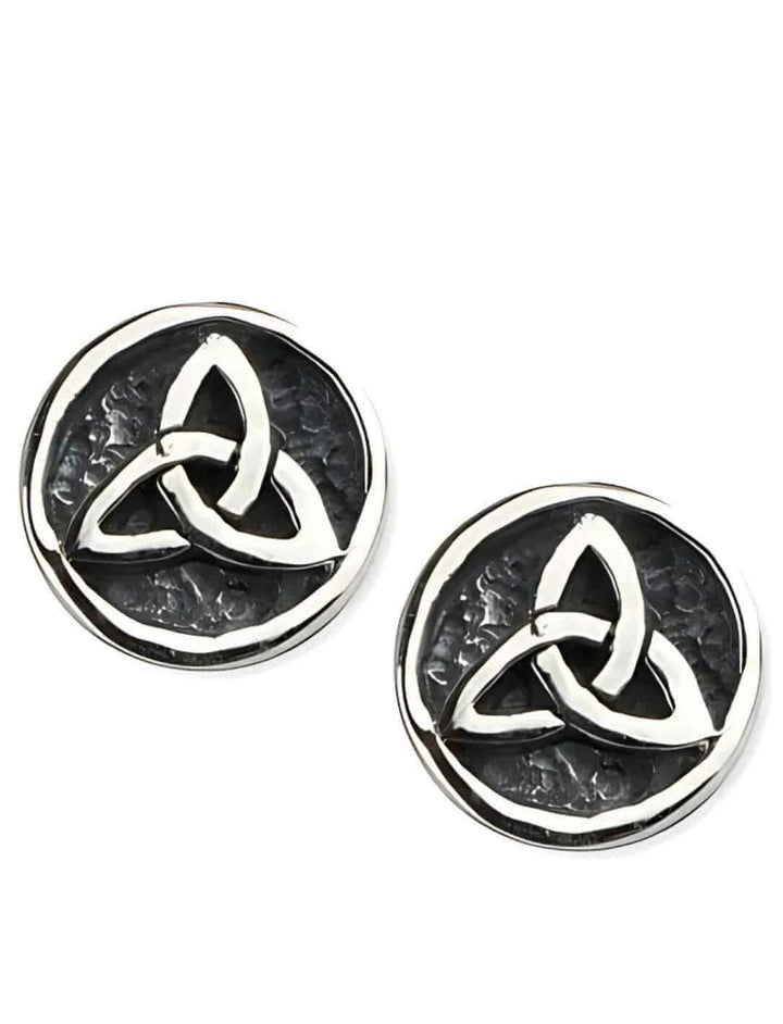 Mara Ní Trí – Ohrstecker der Drei Kräfte aus Silber