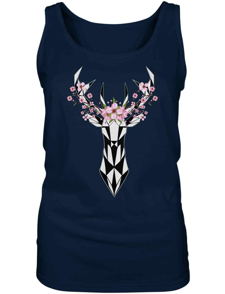 (SALE) Sakura Deer - Damen Tank Top