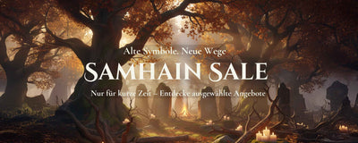 Samhain SALE - Kategoriebild. Herbstlicher keltischer Wald.
