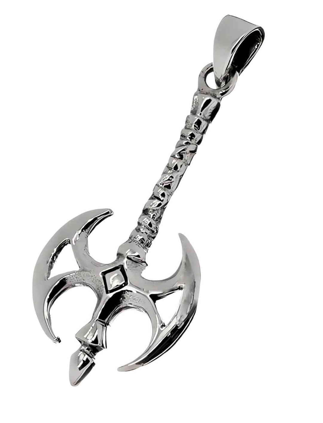 Streitaxt des Heimdall – Einzigartiger 925 Sterling Silber Anhänger, inspiriert von Heimdalls Weitsicht und Stärke, ideal für Liebhaber nordischer Mythen.