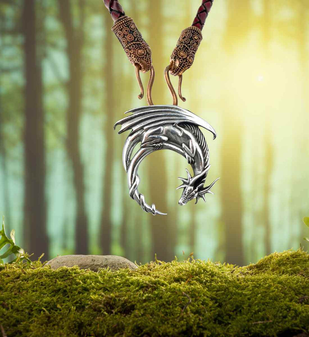 Wächter der inneren Stärke - Silber Medaillon - runental