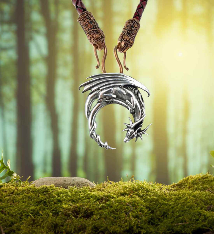 Wächter der inneren Stärke - Silber Medaillon - runental