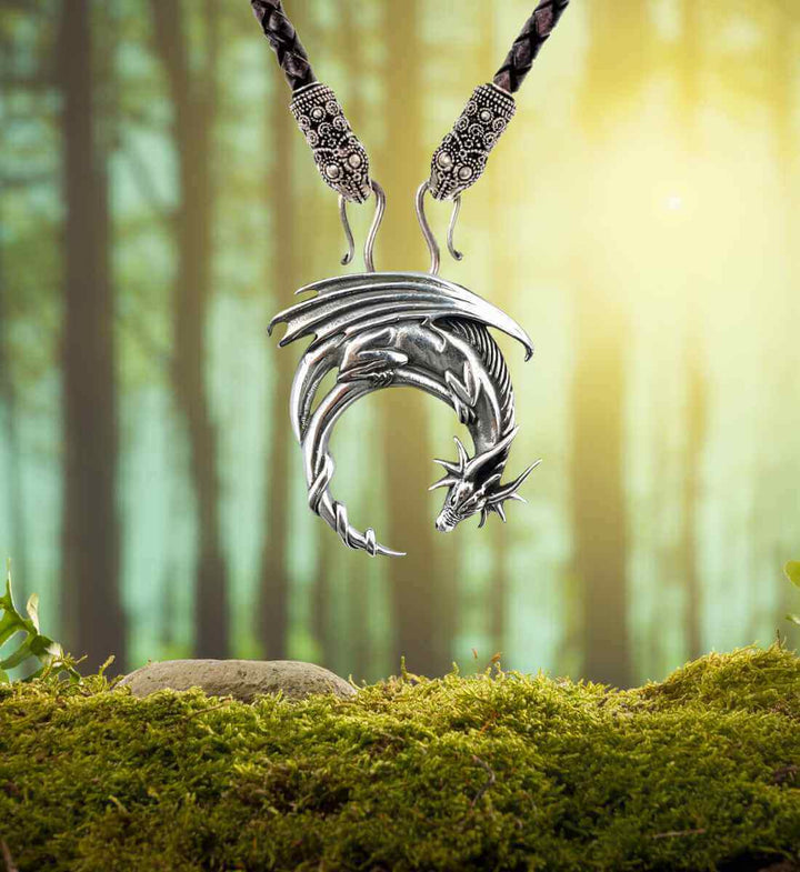 Wächter der inneren Stärke - Silber Medaillon - runental