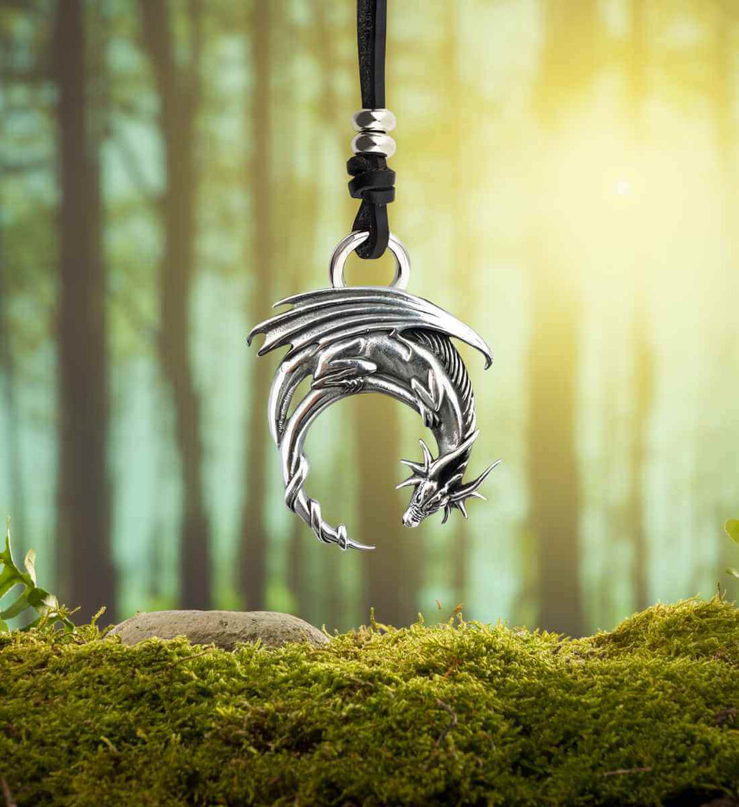 Wächter der inneren Stärke - Silber Medaillon - runental