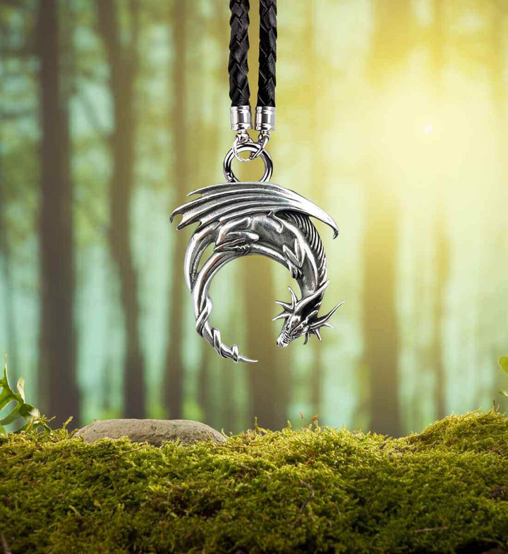 Wächter der inneren Stärke - Silber Medaillon - runental