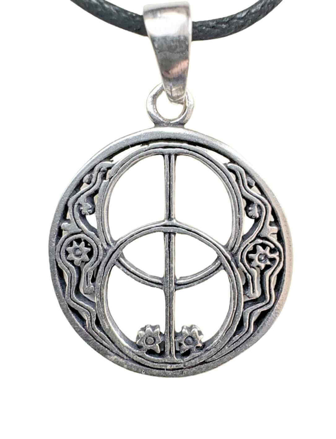 Legende von Glastonbury Silbermedaillon auf weißem Hintergrund - Runental.de