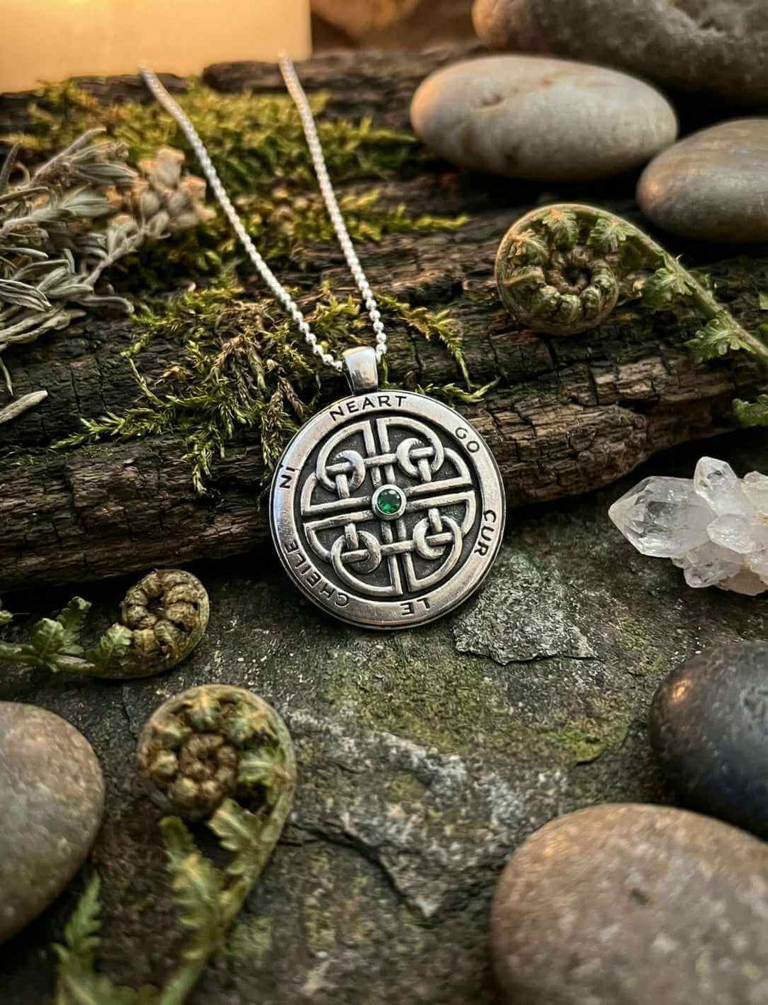 Band der Einheit – Keltischer Silberanhänger
