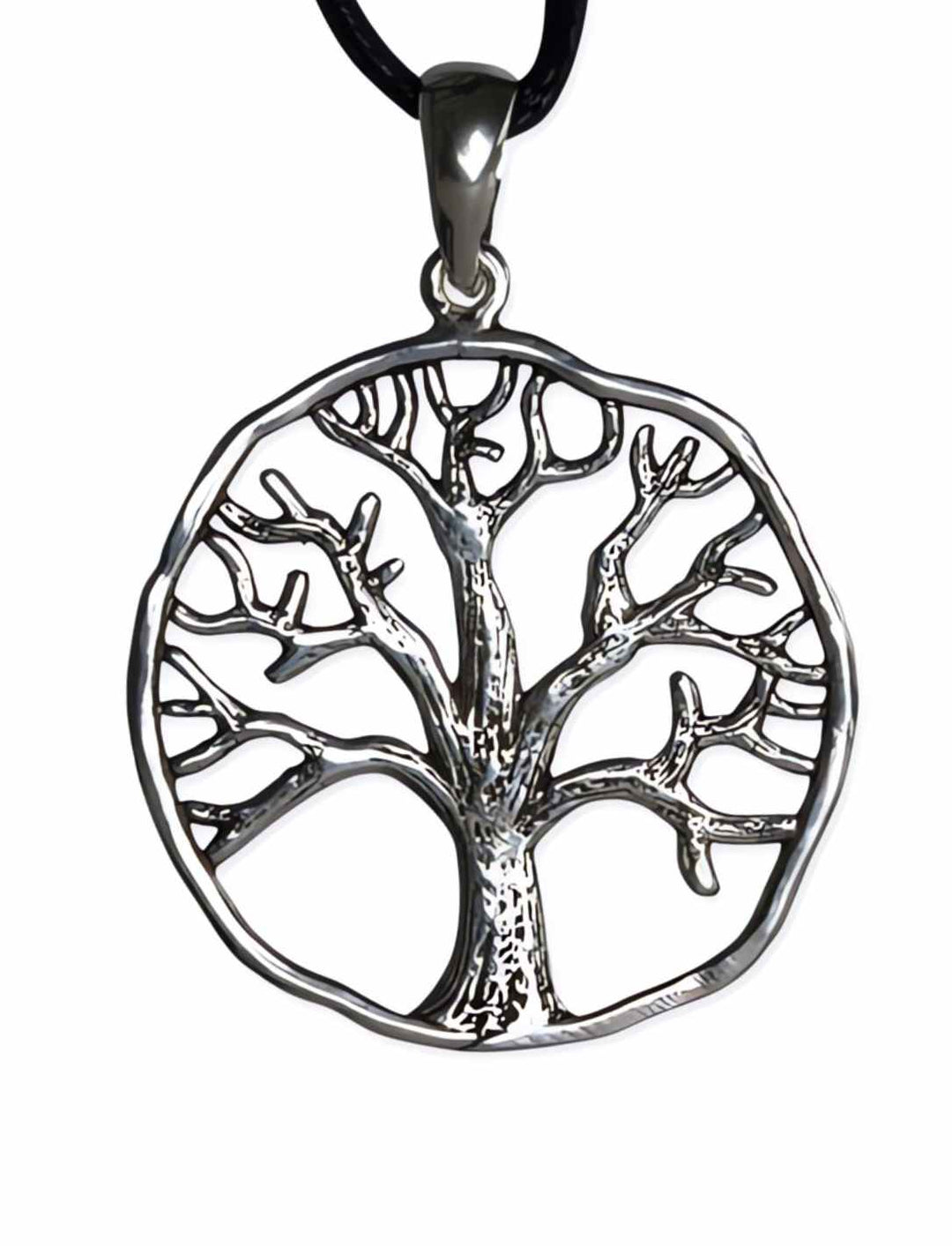 Baum des Eichenhains Anhänger aus Sterlingsilber - keltische Symbolik trifft auf modernes Design.