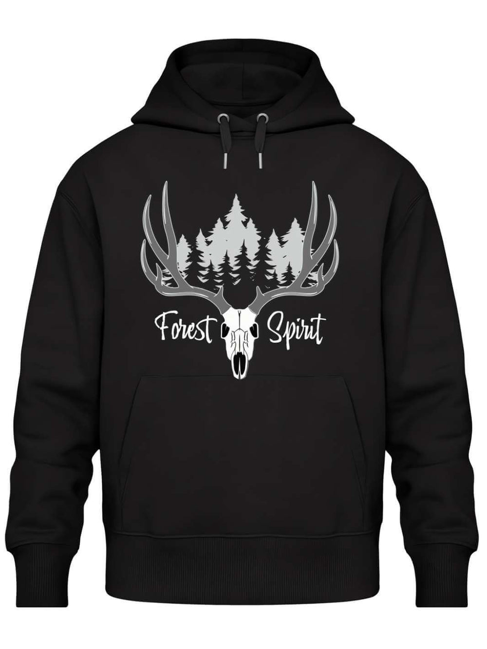 Forest Spirit - Oversized Premium Organic Hoodie - runental