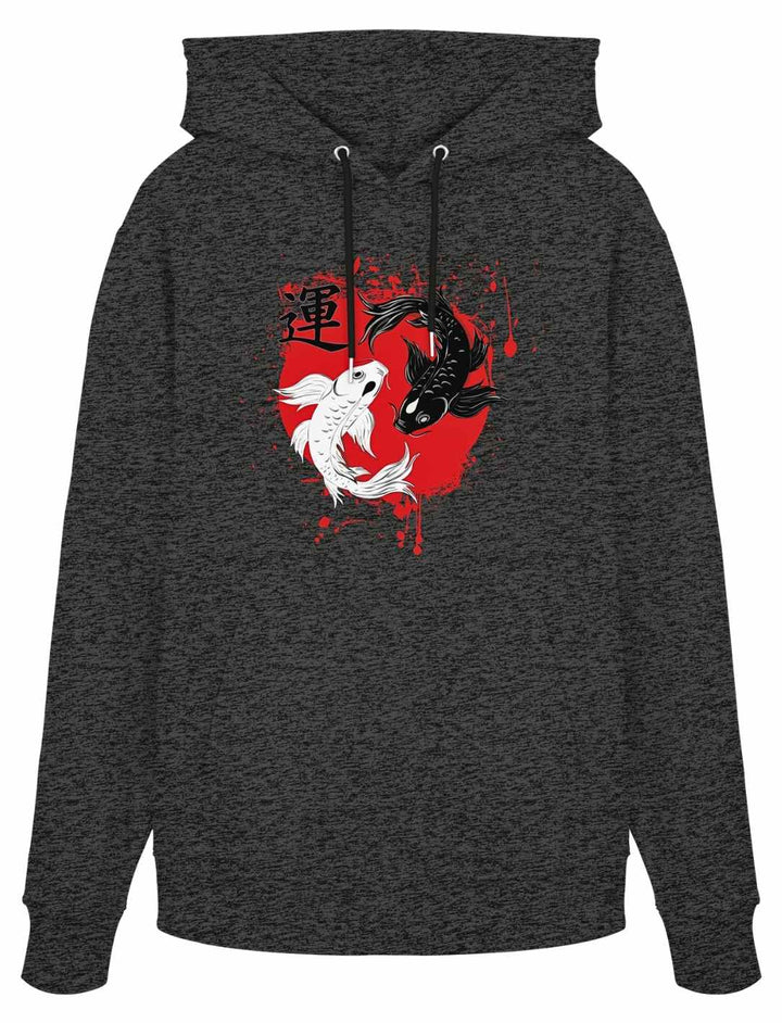 Harmonic Koi – Japanischer Organic Hoodie