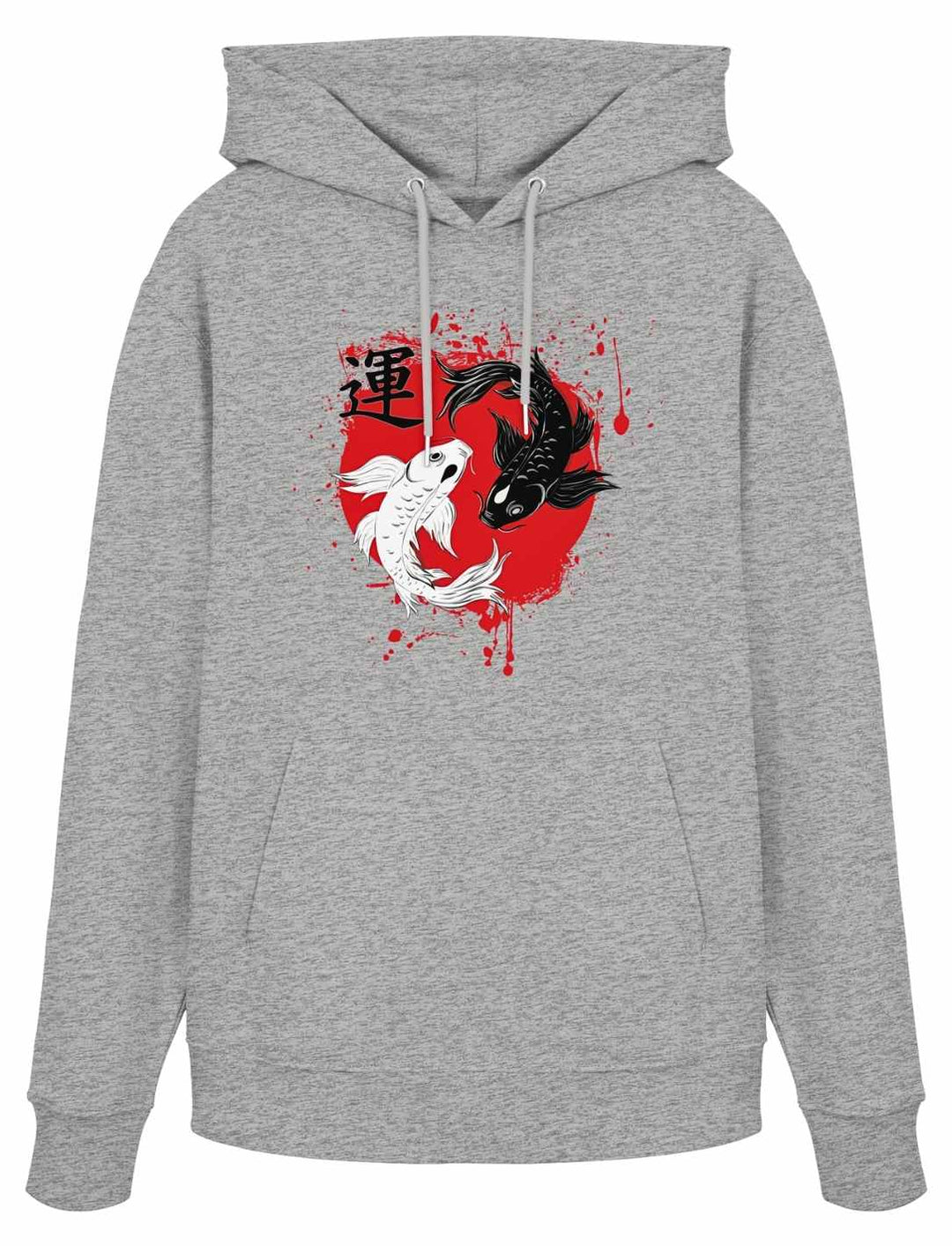 Harmonic Koi – Japanischer Organic Hoodie