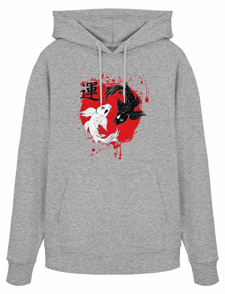 Harmonic Koi – Japanischer Organic Hoodie