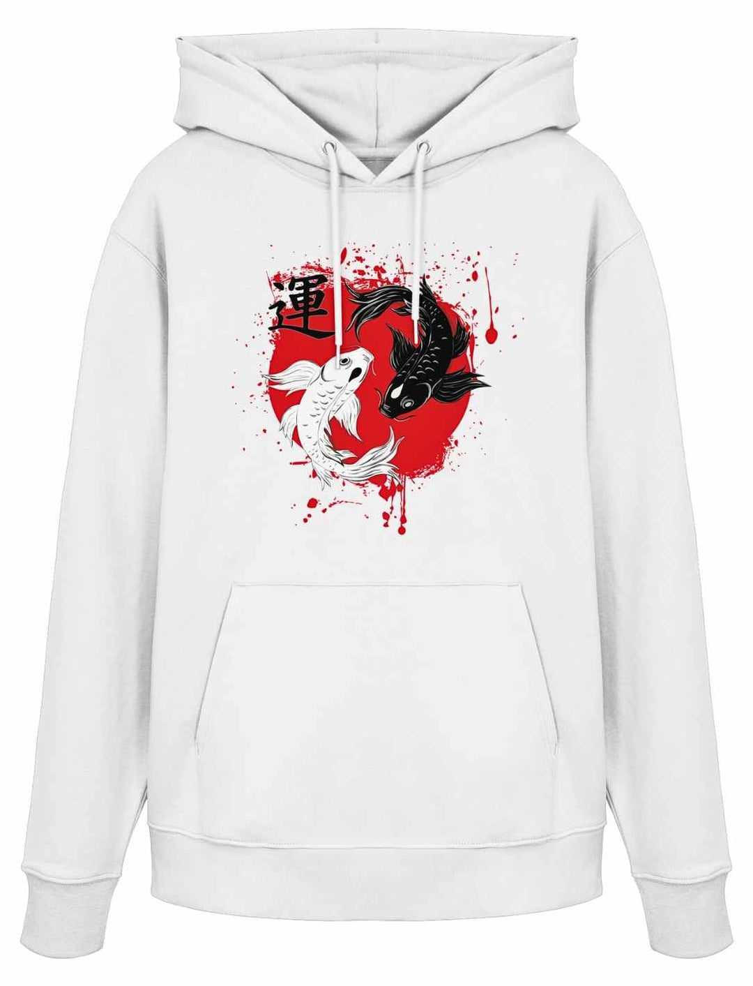 Harmonic Koi – Japanischer Organic Hoodie