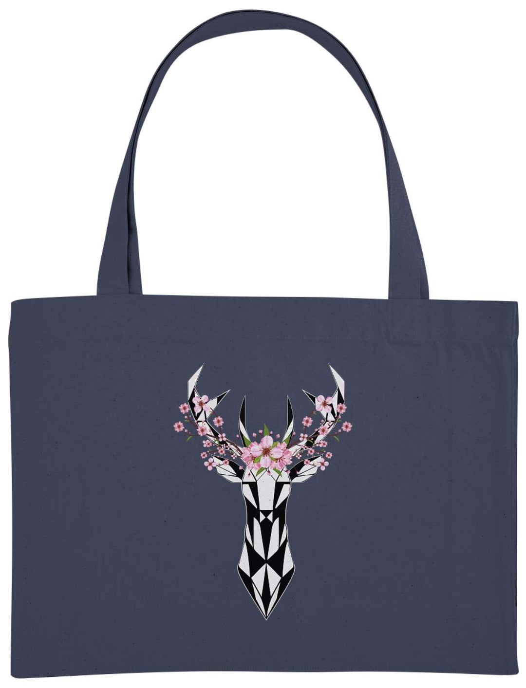 Sakura Deer Woman - Organic Shopping-Bag