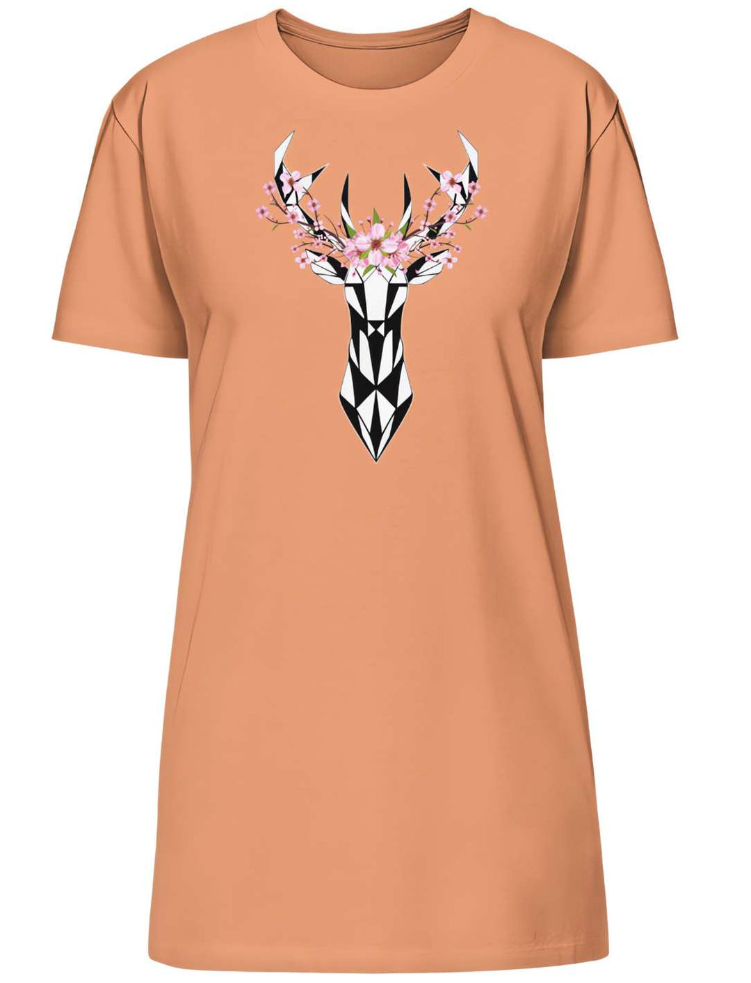 Sakura Deer Woman - T-Shirt Kleid