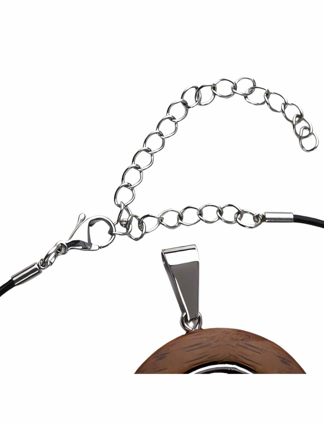 Triskele des Schutzes - Holz Halskette