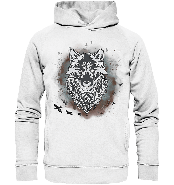 Fenrir – Wolfseele des Nordens - Unisex Organic Hoodie