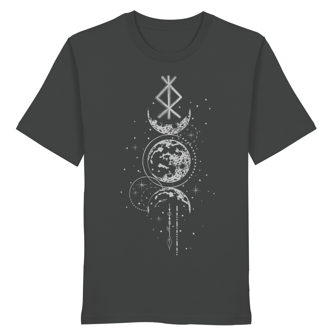 Rune des Mondschein Wächters - Unisex Organic Shirt