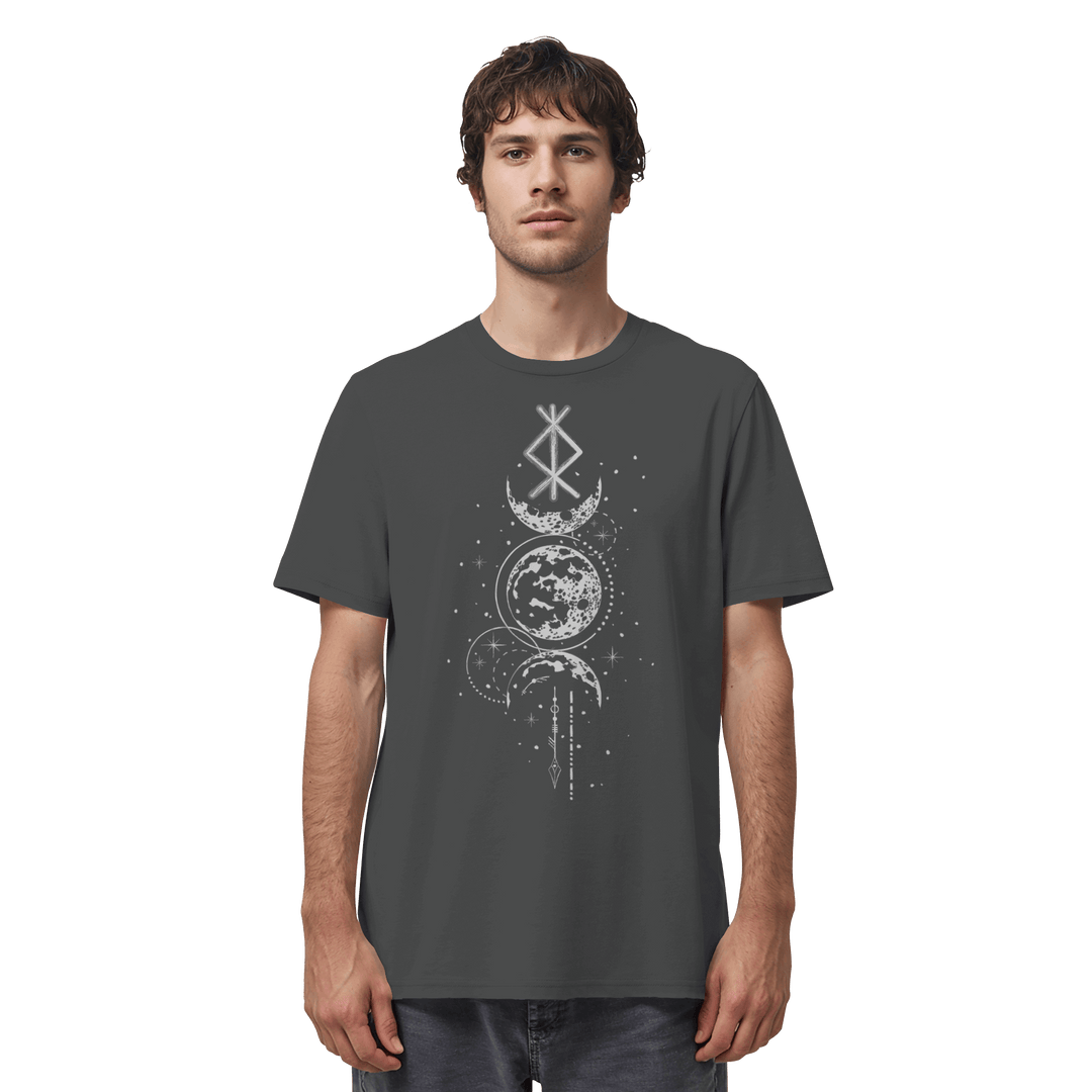 Rune des Mondschein Wächters - Unisex Organic Shirt