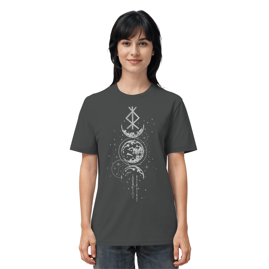 Rune des Mondschein Wächters - Unisex Organic Shirt