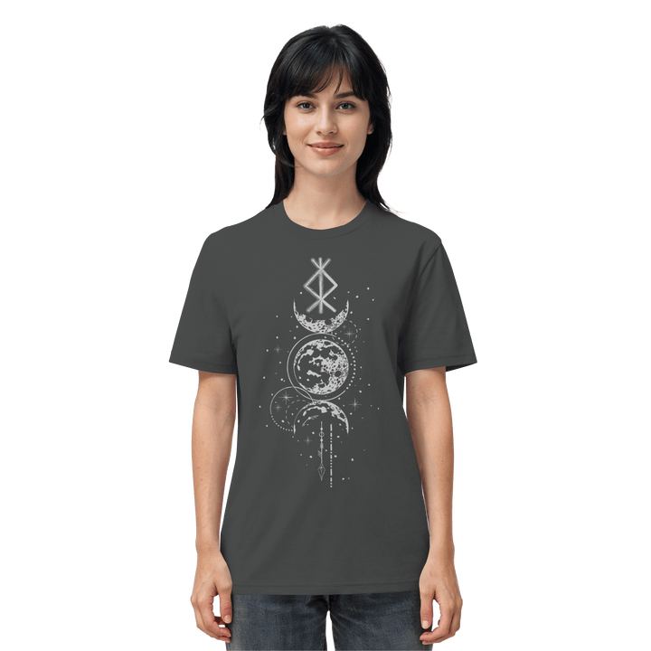 Rune des Mondschein Wächters - Unisex Organic Shirt