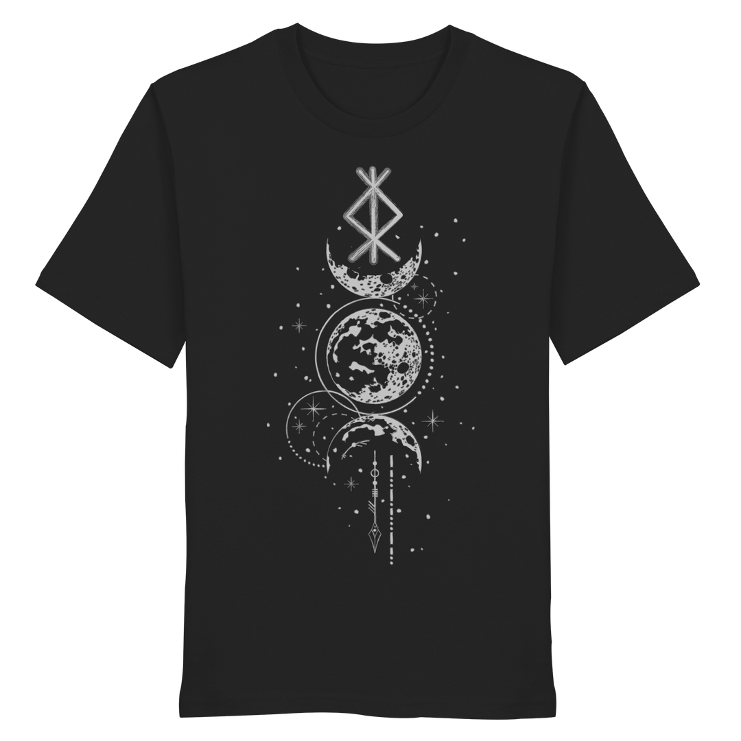 Rune des Mondschein Wächters - Unisex Organic Shirt