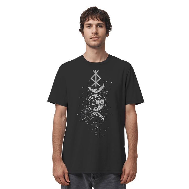 Rune des Mondschein Wächters - Unisex Organic Shirt