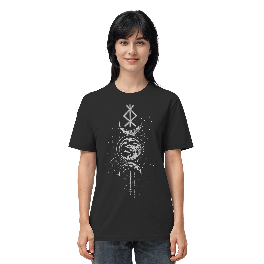 Rune des Mondschein Wächters - Unisex Organic Shirt