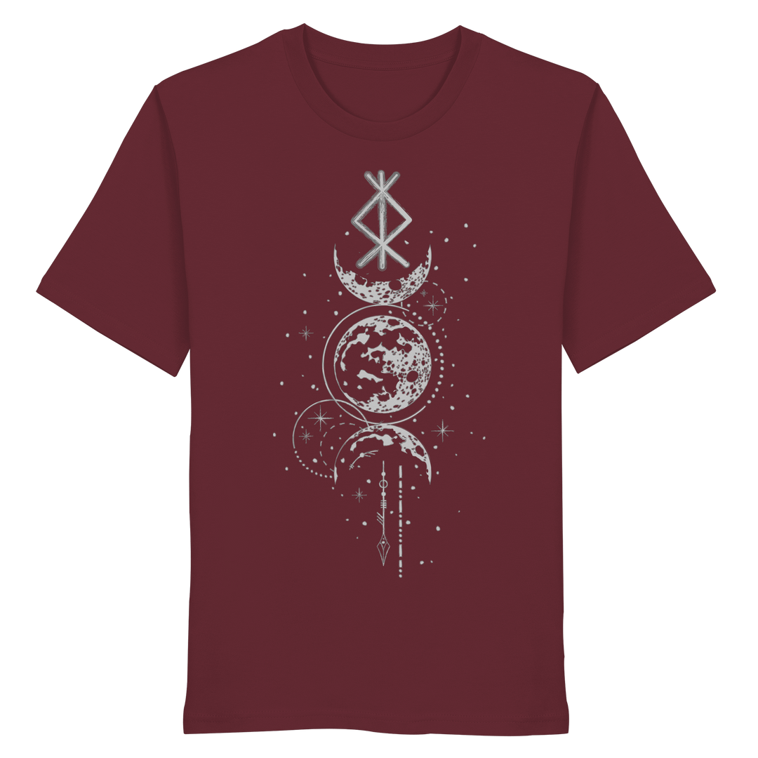 Rune des Mondschein Wächters - Unisex Organic Shirt