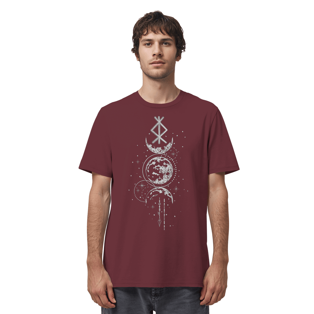 Rune des Mondschein Wächters - Unisex Organic Shirt