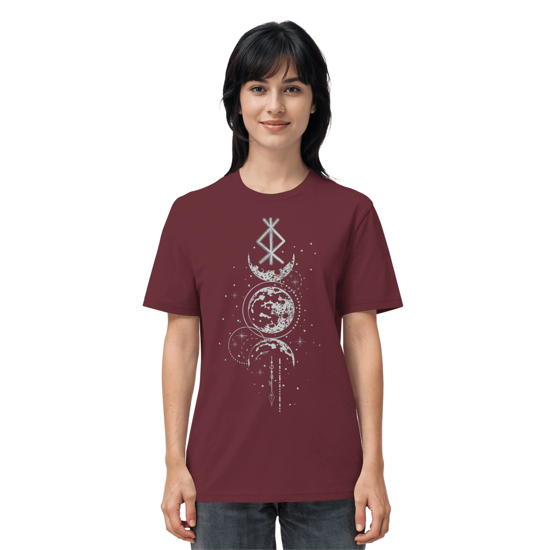 Rune des Mondschein Wächters - Unisex Organic Shirt