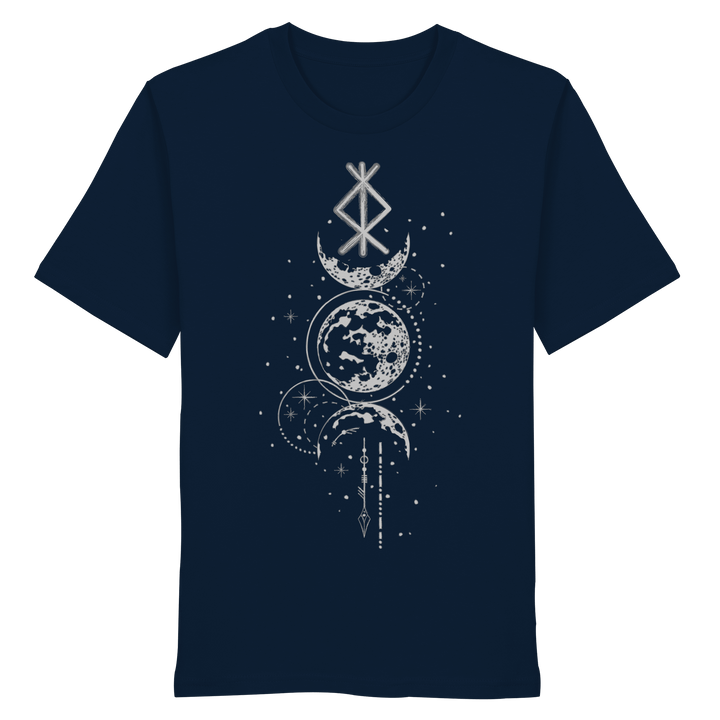 Rune des Mondschein Wächters - Unisex Organic Shirt