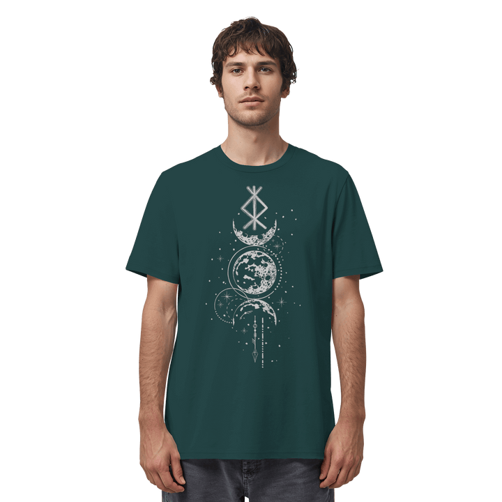 Rune des Mondschein Wächters - Unisex Organic Shirt