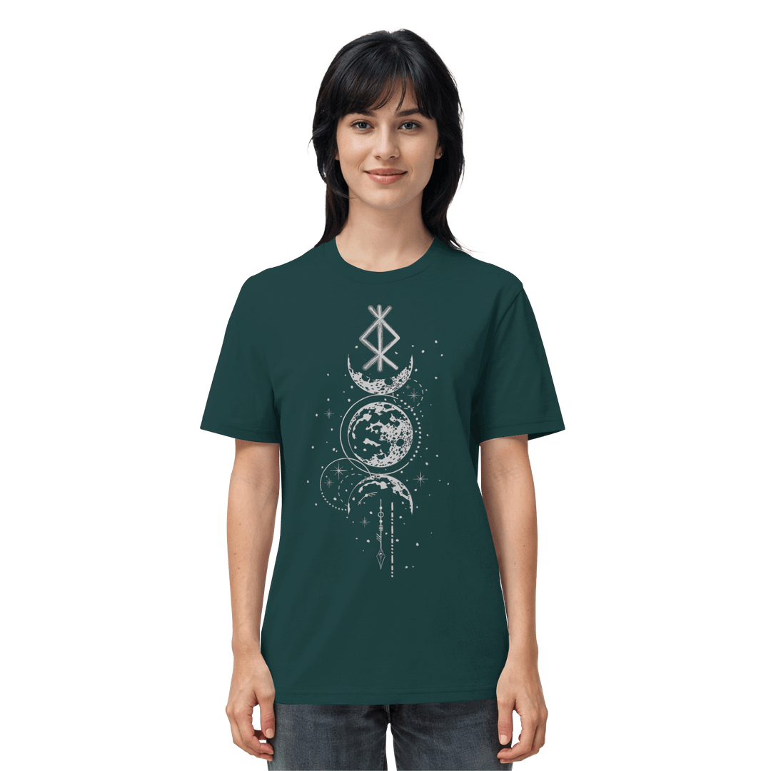 Rune des Mondschein Wächters - Unisex Organic Shirt