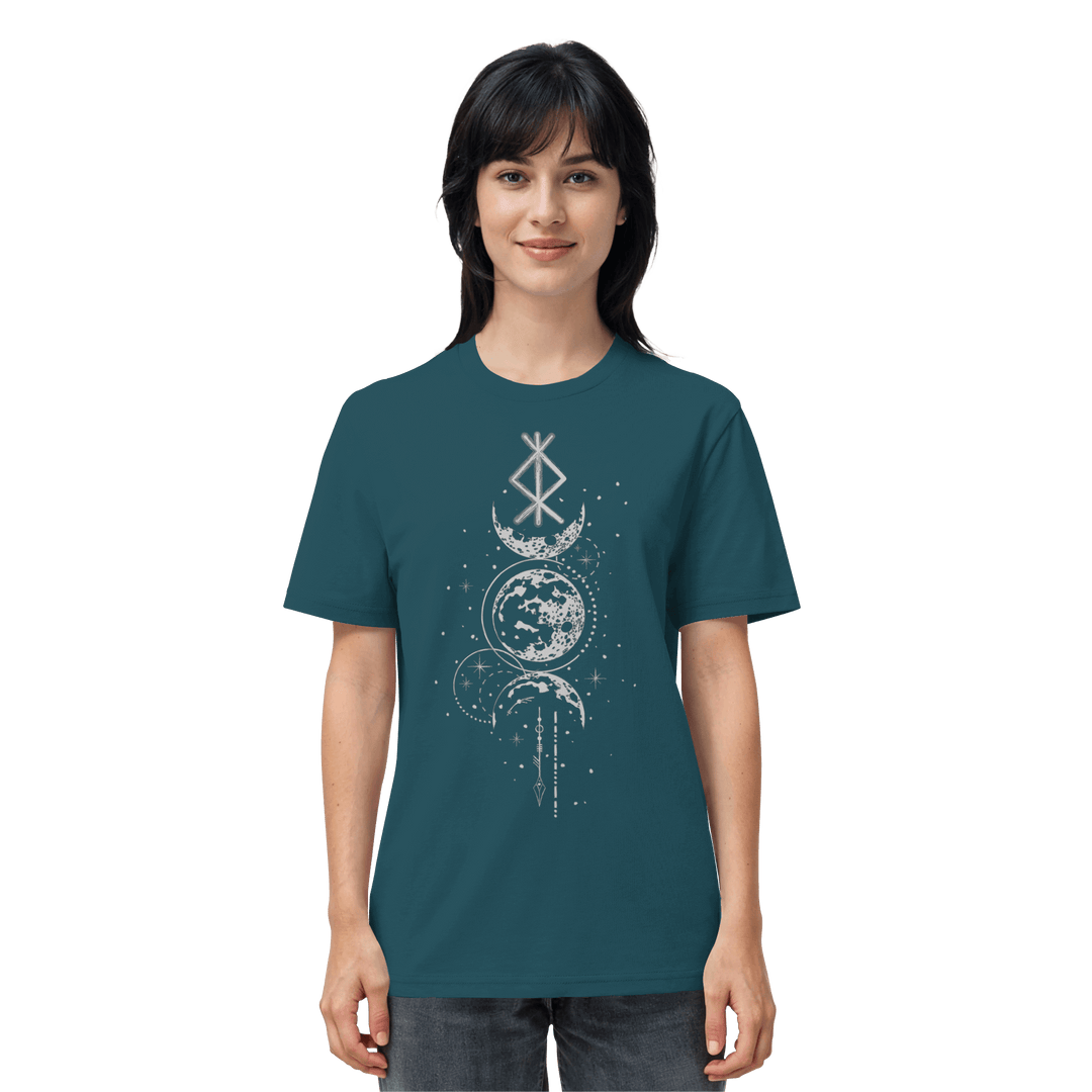 Rune des Mondschein Wächters - Unisex Organic Shirt