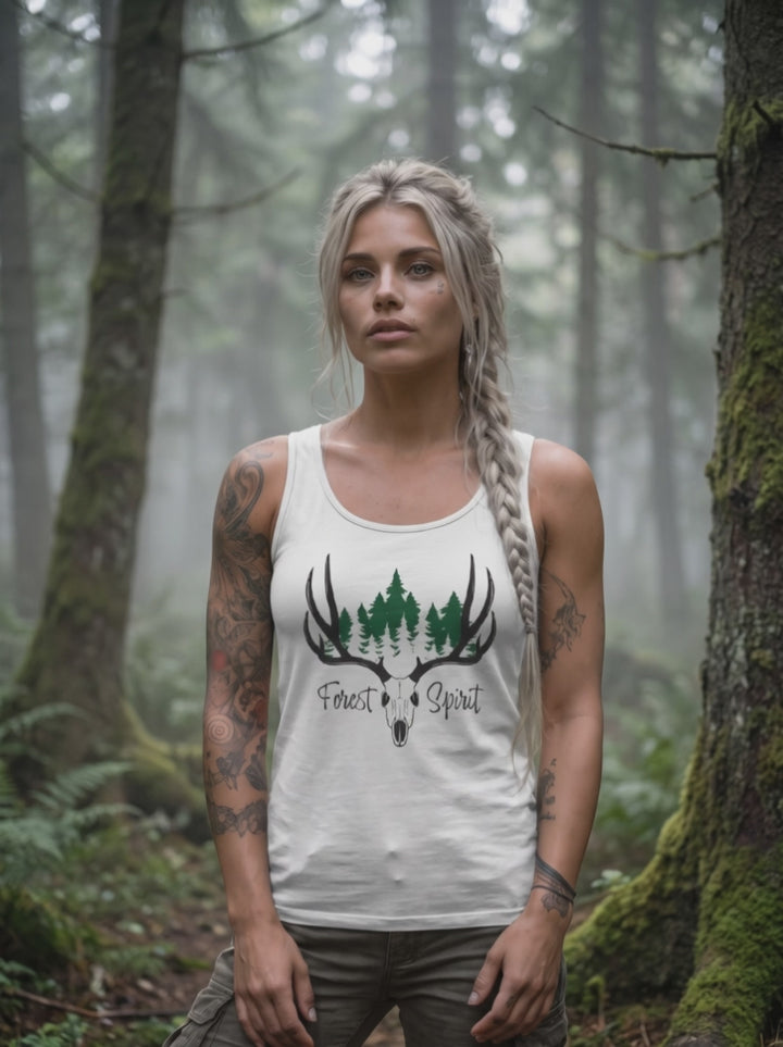Videoaufnahme des Forest Spirit Damen Tank Tops im Wald