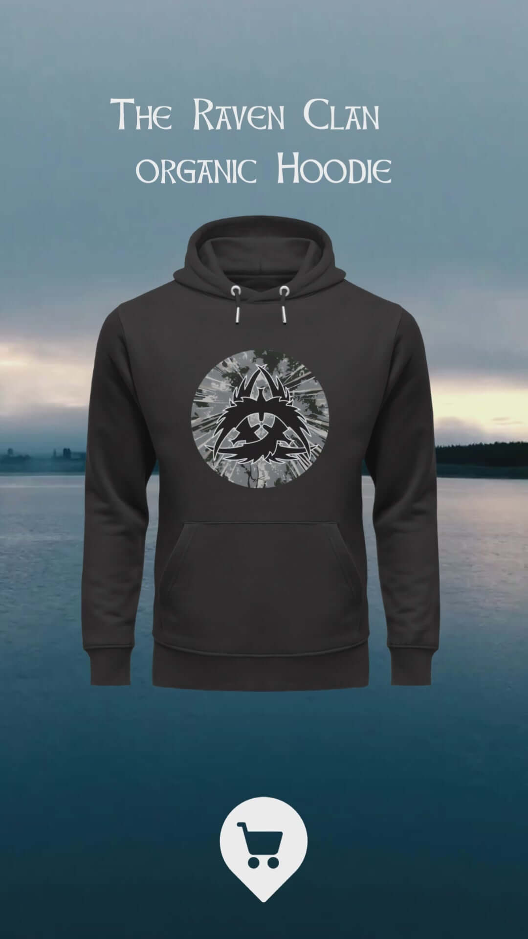 Produkt Video von The Raven Clan Unisex Premium Hoodie.