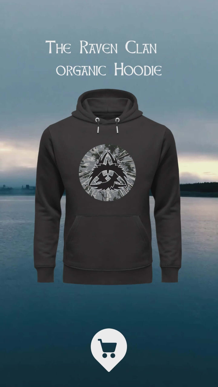 Produkt Video von The Raven Clan Unisex Premium Hoodie.